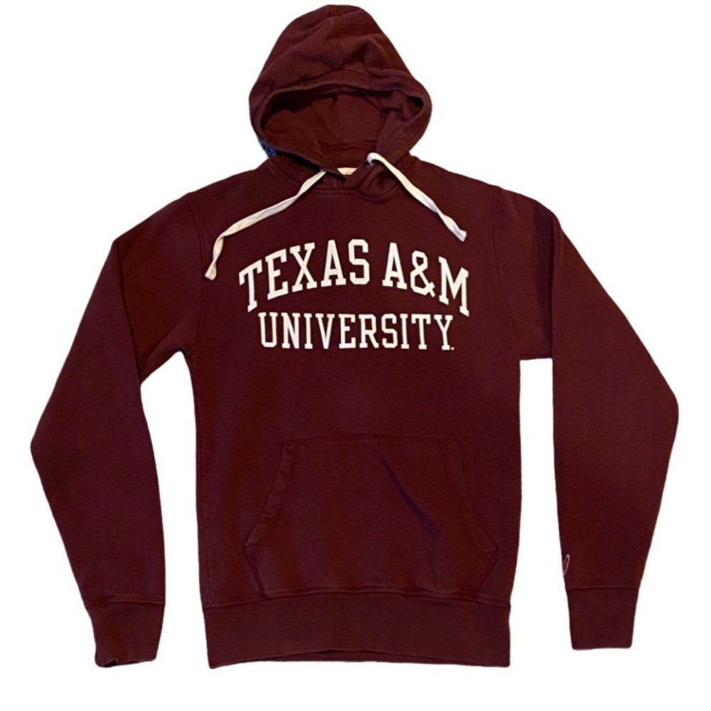 League Texas A&M University Maroon Hoodie. Size S.